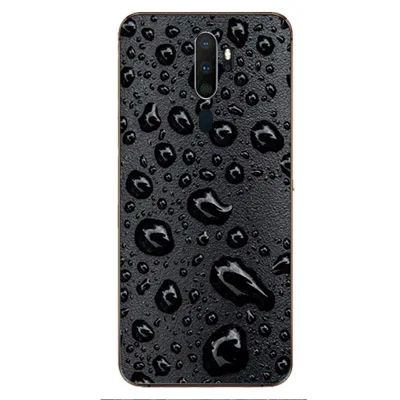 Для OPPO A5 чехол роскошный чехол из ТПУ и силикона чехол s для OPPO A9 задняя крышка телефона Funda Coque - Цвет: W46