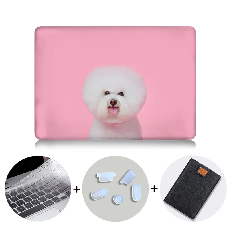 Чехол для ноутбука MTT, чехол для Macbook Air 11 13,3 Pro 13 15 retina, чехол с милой собакой для Apple Mac, чехол для книги, 12 дюймов, сумка для ноутбука - Цвет: MB17