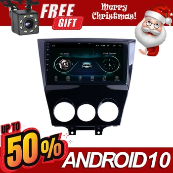 

9 Inch 2Din Car Radio Android 10.0 Multimedia Autoradio Bluetooth Stereo Player GPS Navi Head Unit For 2003-2010 Mazda RX8