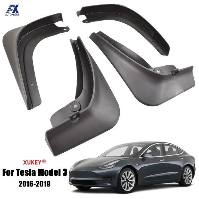 4 stücke Auto Schmutzfänger Schlamm Flaps Splash Guards Kotflügel Schlamm  Klappe Vorne Hinten Kotflügel Schutz für Tesla Modell Y 2021 - AliExpress