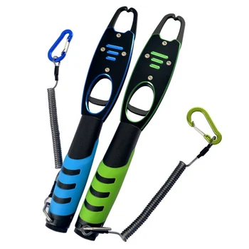 

Fishing Grip Set Split Ring Cutters Line Hook Multifunction Fish Hooks Remover Fish Lip Gripper Controller With Lanyard Fishing