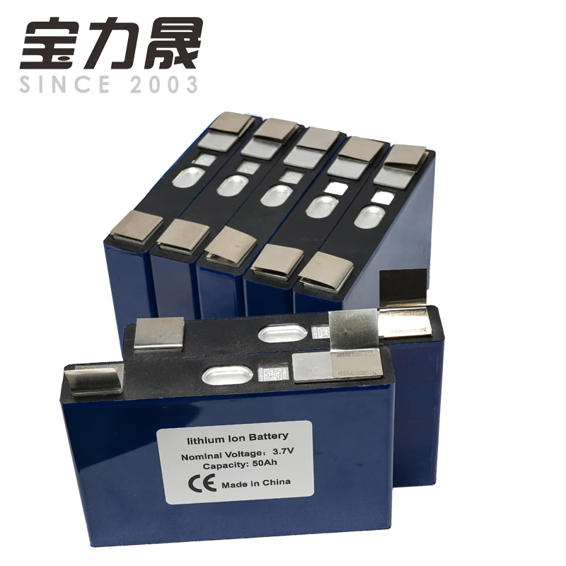 2019 новый 13 шт 3 7 V 50Ah 48V50ah NCM 1000 раз жизненный цикл призматическая ячейка для 24V E Scooter