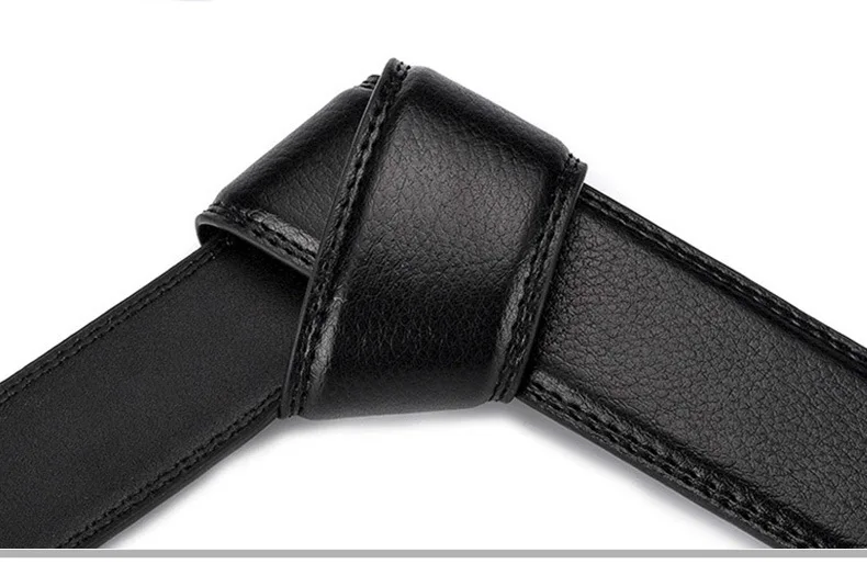 black leather belt Female/male Belt 3.5CM/3.0CM Width Genuine Leather Belts for Women/men Black/coffee/brown/white/red No Automatic Buckle Strap mens braided leather belt