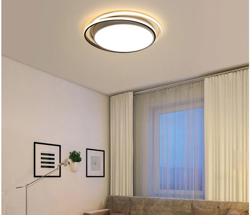 Потолочный светильник s для гостиной lamparas de techo colgante современный светодиодный потолочный светильник с регулируемой яркостью, светильник с пультом дистанционного управления
