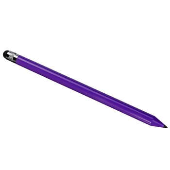 

Capacitive Pencil Pen Stylus For IPhone IPad Tablet Phone Light Blue+Purple
