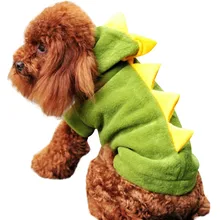 Теплая одежда с динозаврами, костюм для собак, костюм для Хэллоуина, одежда дракона для кошки, костюм на Хэллоуин, одежда для собак, животных, толстовка