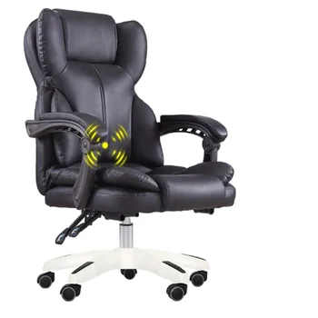 

стул High Quality Office Boss Chair Ergonomic Computer Gaming Chair Internet Cafe Seat Household Reclining Chair