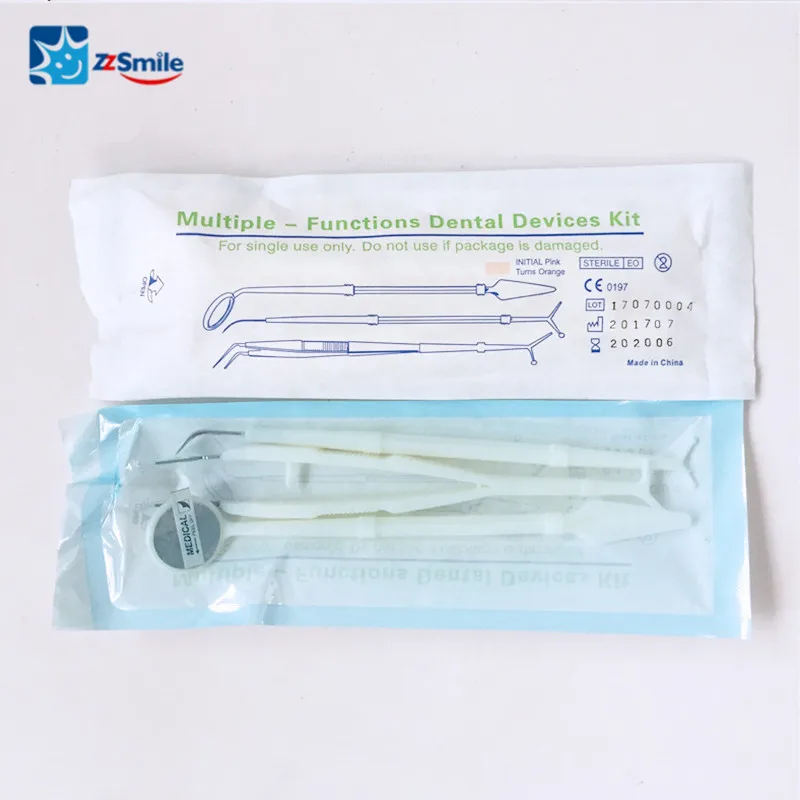 CE FDA Approved DK01A Disposable Dental Instruments 3 in 1 Kit