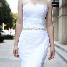 TRiXY S273 женские Стразы свадебное с жемчужными бусинами Ремни Пояса Кристалл Стразы Свадебный Пояс, лента аксессуары для свадебного платья