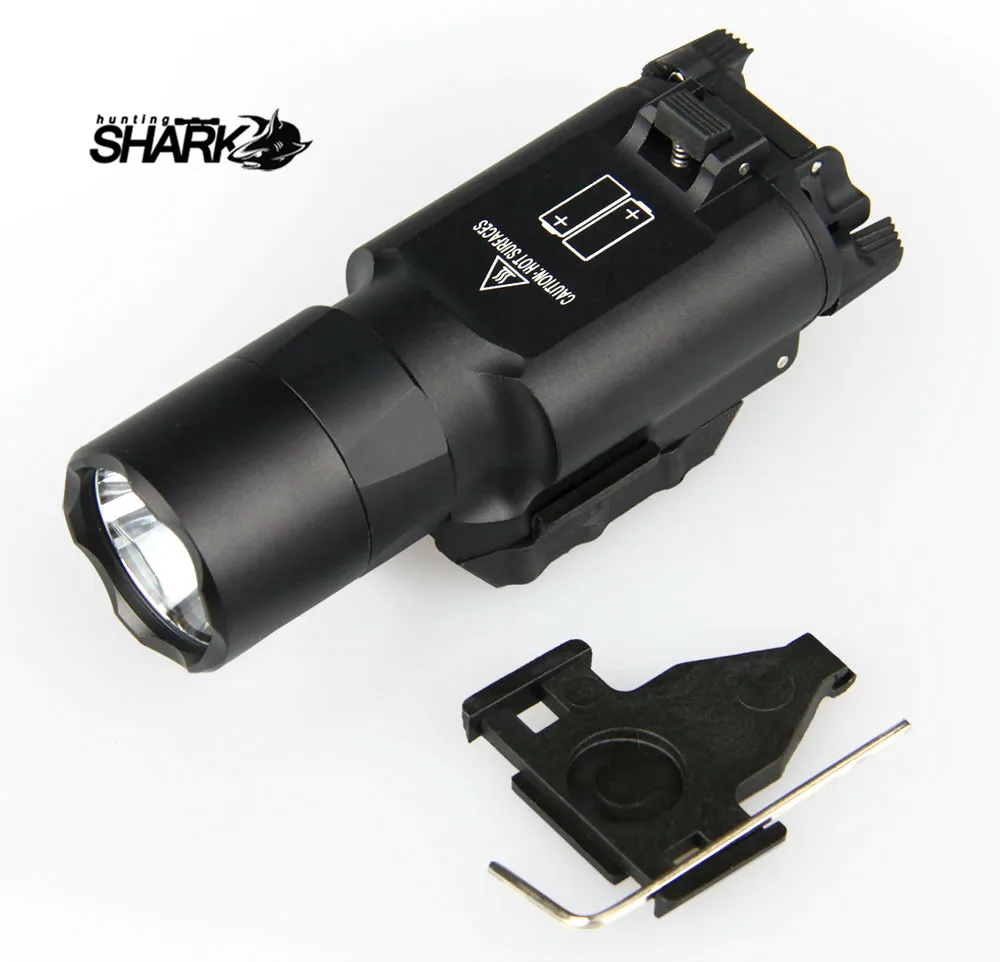TRIJICON с фабрики X300 ультра светодиодный светильник пистолет Lanterna страйкбол флэш-светильник с Пикатинни для охоты HS15-0040