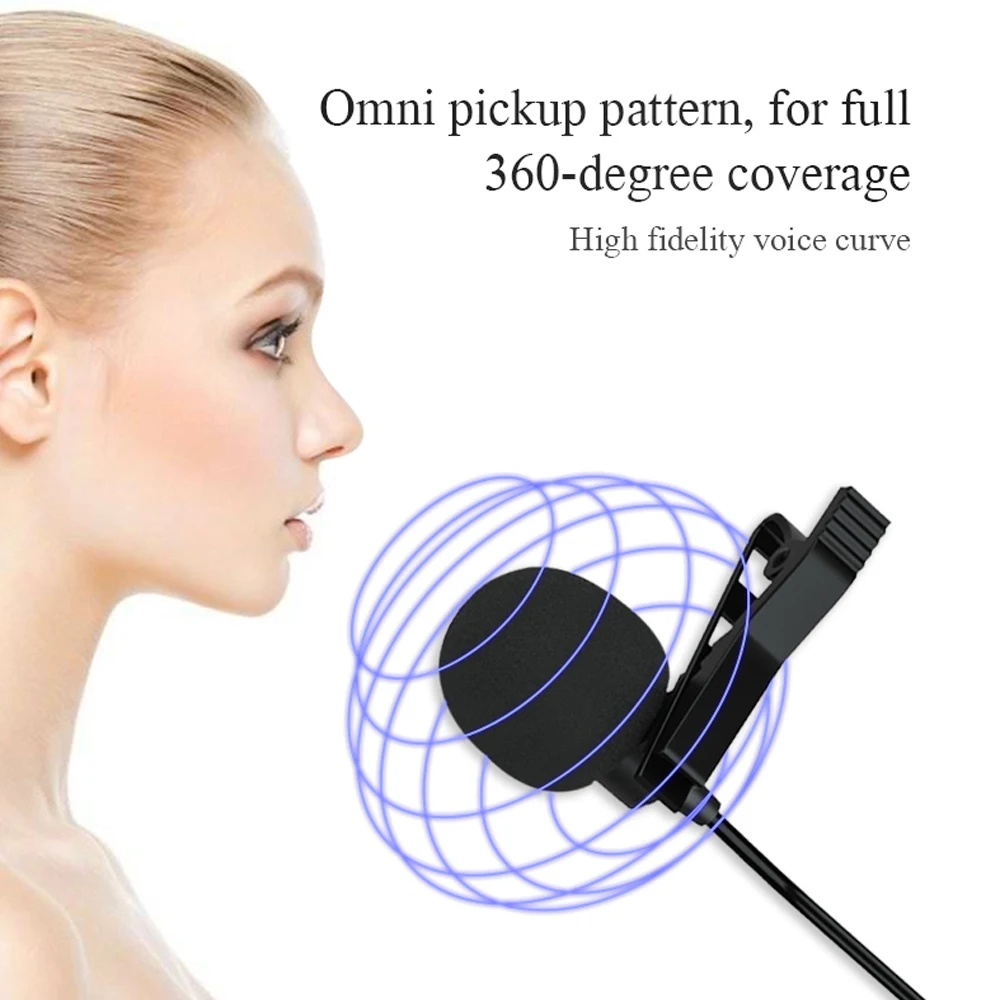 BOYA BY M1 всенаправленный Lavalier микрофон для iPhone Android смартфон Canon Nikon Sony DSLR камера