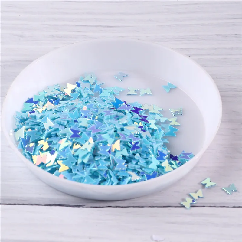 Vibrant Butterfly Nail Sequins – 12 Color Set for DIY Nail Art Decoration (10g)