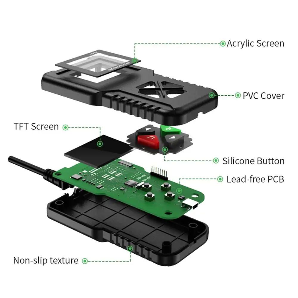 KINGBOLEN YA101 OBDII/EOBD считыватель кодов YA 101 автоматический диагностический инструмент