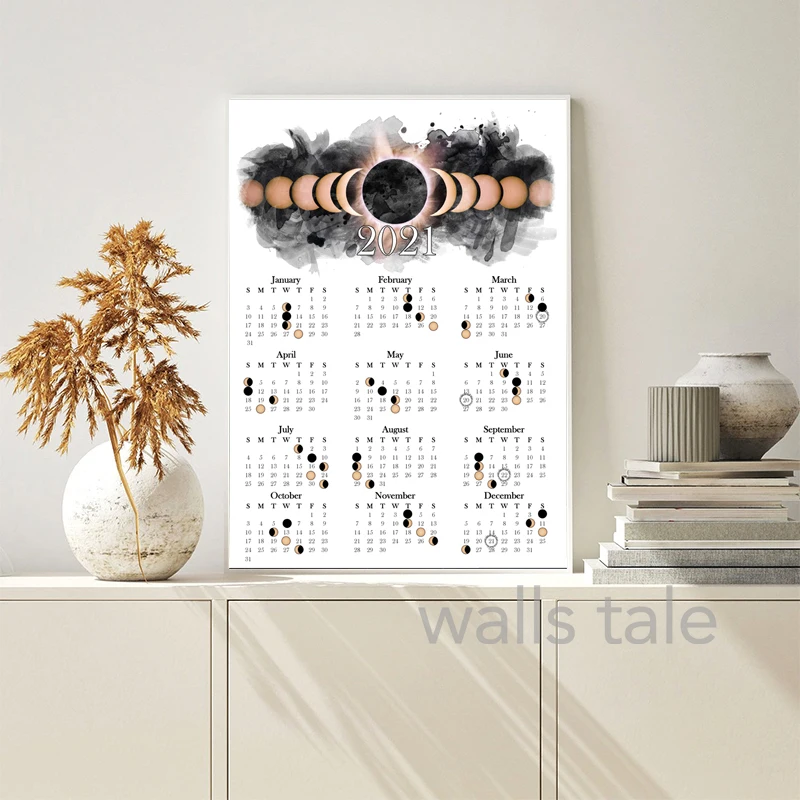 2021 Moon Phase Calendar Posters-fb