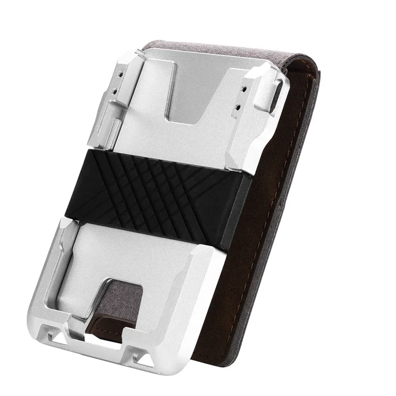 Bycobecy, новинка, мужской RFID кошелек, умный ID держатель для карт, высокое качество, персональный чехол для карт, новая мода, алюминиевая коробка, металлический чехол