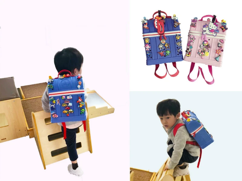 Детский Школьный рюкзак очень легкий, устойчивый к резке и деформируемый рюкзак «сделай сам» для мальчиков и девочек
