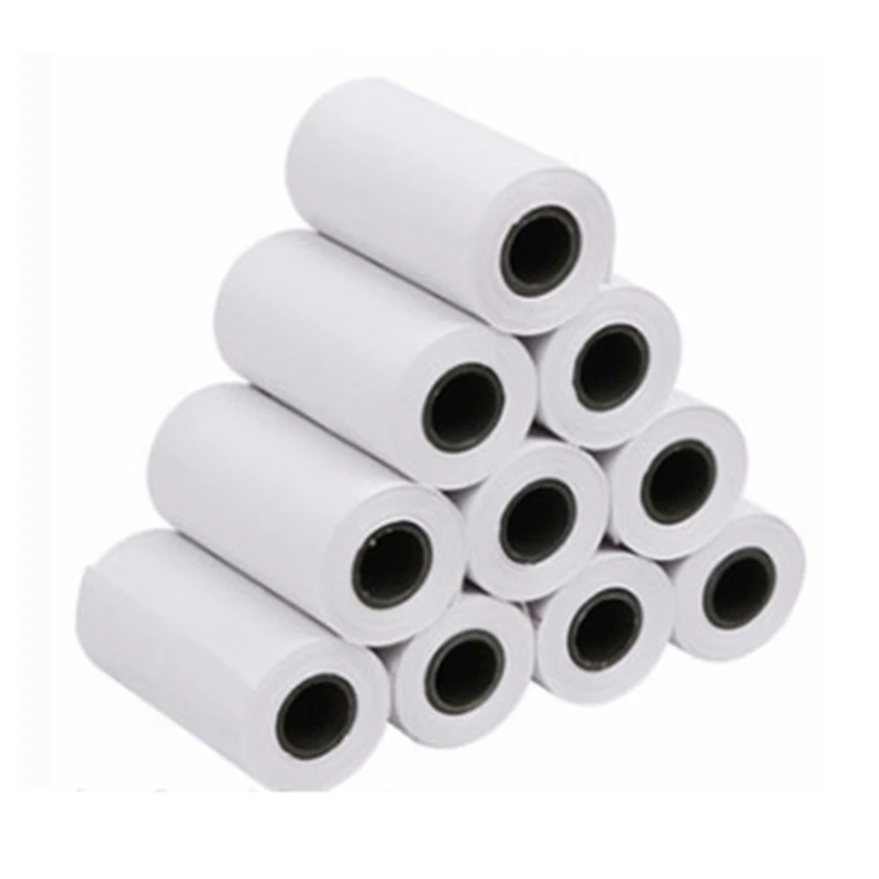 1 rollo de papel térmico 57x30mm impresora térmica de recibos Bluetooth móvil de papel de la caja registradora Rollfor para Paperang Peripage Mini impresora