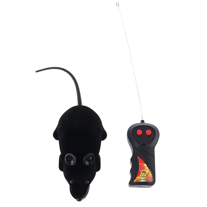 Забавный для домашнего котика мышь игрушка RC Беспроводная Крыса Мышь с ПДУ милая для собаки кошка дети играть Showy игрушки товары для домашних животных C42