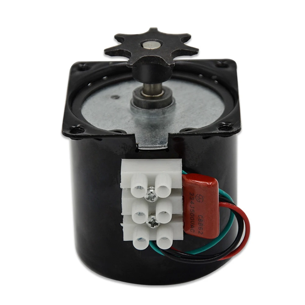 220V автоматическая птицы яйцо двигатель инкубатора Реверсивный Мощность металлический синхронный редукторный токарный принадлежности для инкубатора куриное яйцо