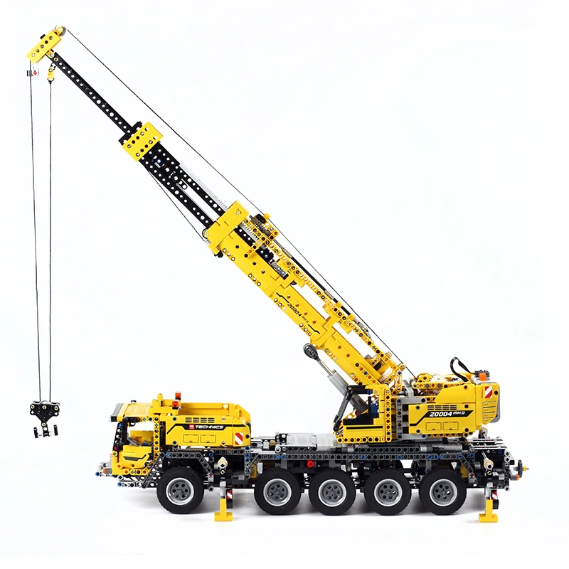 20004 Technic серия двигатель мощность мобильный кран Mk II модель 2667 шт строительные блоки кирпичи наборы подарки игрушки 42009