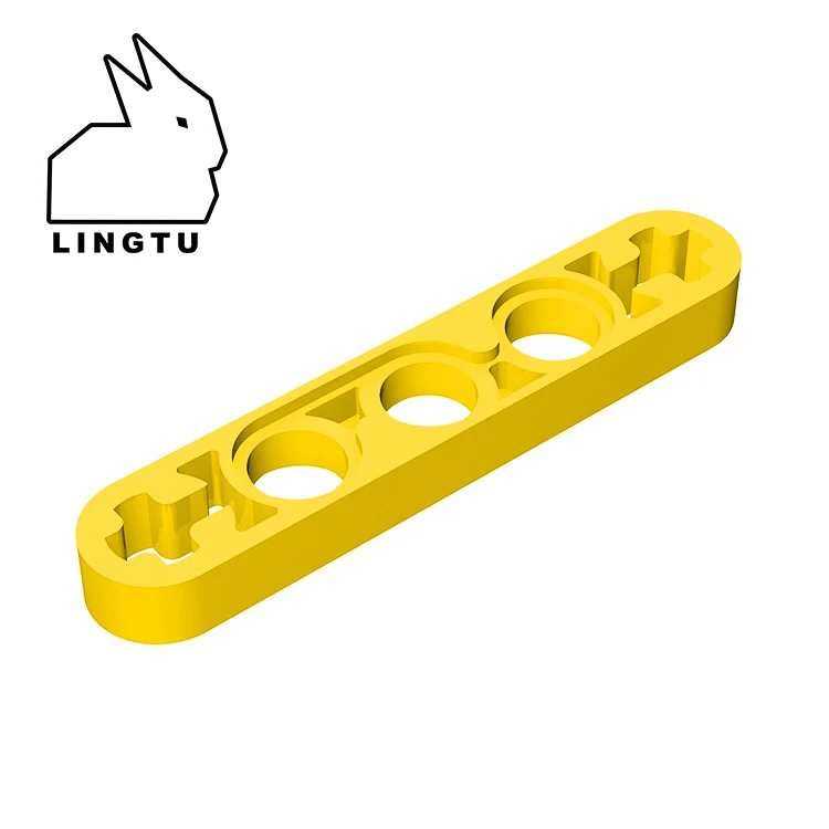 24 LINGTU строительный блок для бренда 6632Liftarm 1x5 тонкий Technic Развивающие детские игрушки Nanoblock - Цвет: 24