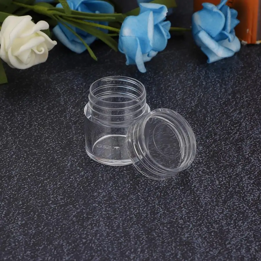 30 Slots Empty Nail Decoration Storage Box Rhinestones Powder Manicure Decor Organizer Rhinestones Box