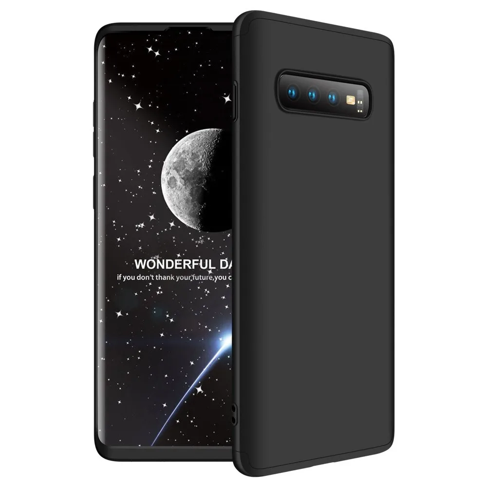Матовый Прозрачный ударопрочный чехол-бампер из ТПУ для Samsung S10 10E Plus защитный
