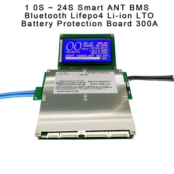 

10S ~ 24S Smart ANT BMS Bluetooth Lifepo4 Li-ion LTO Battery Protection Board Accessories For IPhone/ Android Phone