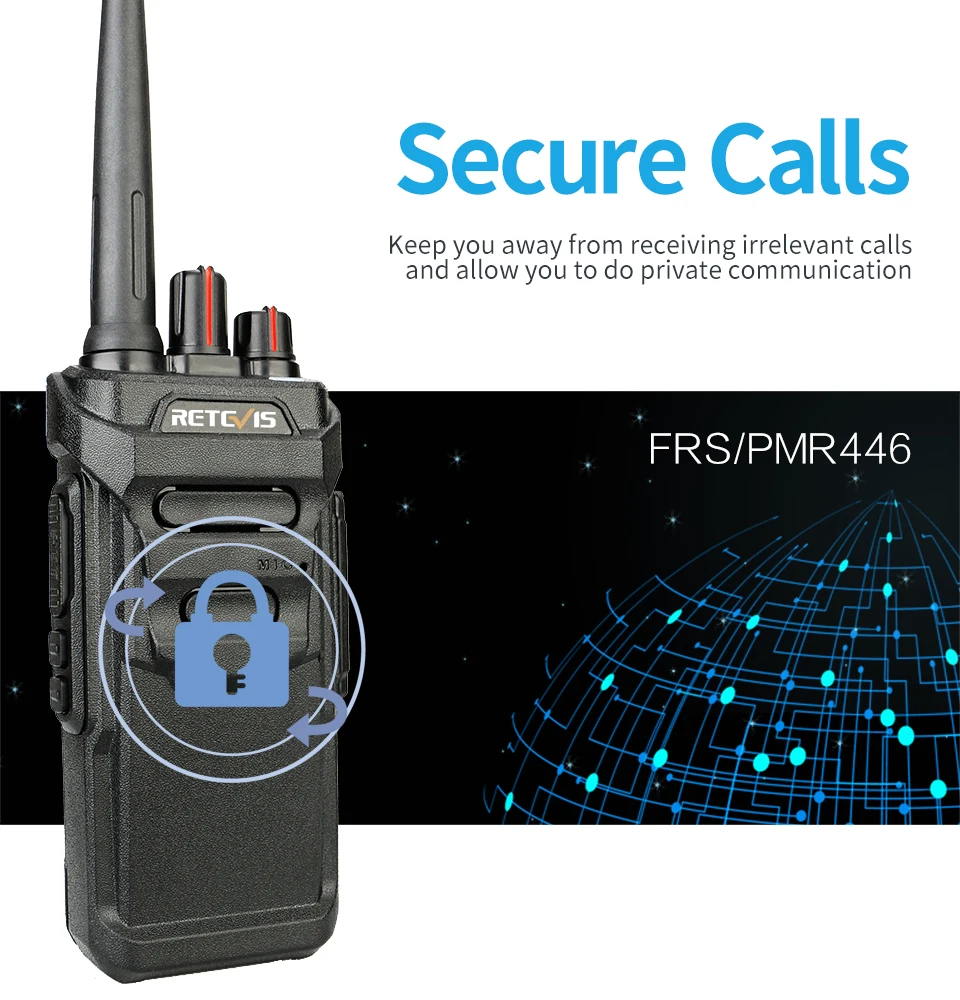 10 шт. RETEVIS RT48/RT648 Walkie Talkie IP67 Водонепроницаемый Flaot PMR радио PMR446/FRS VOX 2 способ радио отель/ресторан для Baofeng