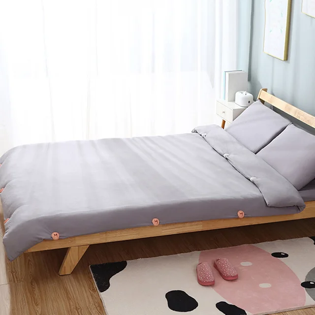 4Db-Es Klip Takarók-Ízületi Ágytakaró Paplan Műanyag Rögzítő Nem Csúszás Fedel - Image 5