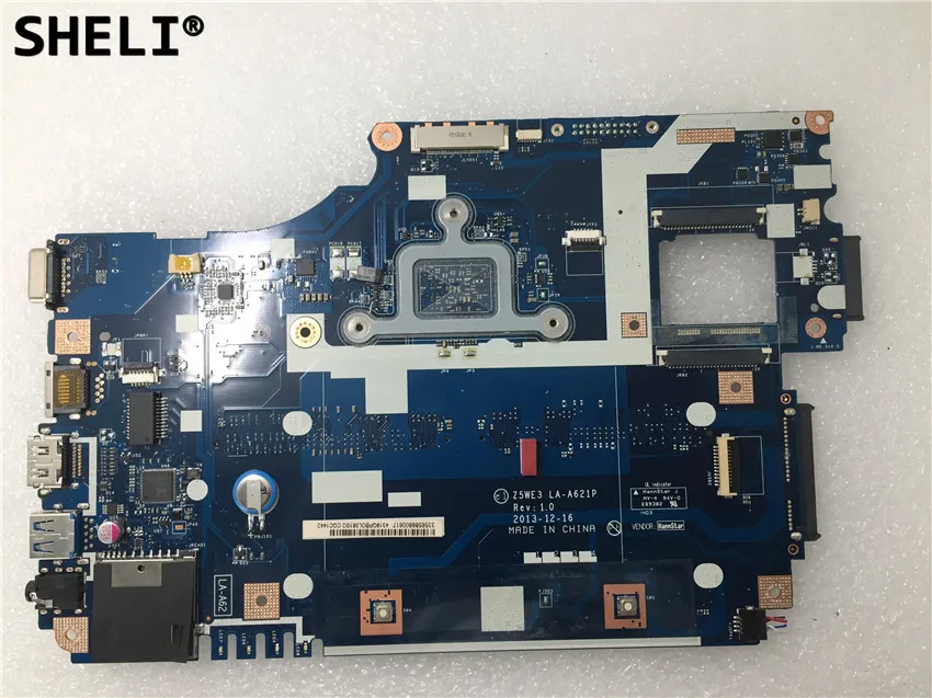 Материнская плата для ноутбука Acer aspire Φ материнская Z5WE3 ПК NBC3911001 NB.C3911.001 SR1SE N3520