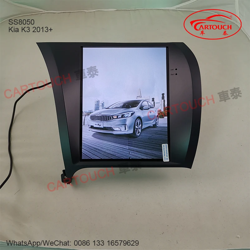 10 4 ''Tesla стиль Android автомобильный GPS плеер навигация для kia Sportage CERATO K3 FORTE 2013-2016