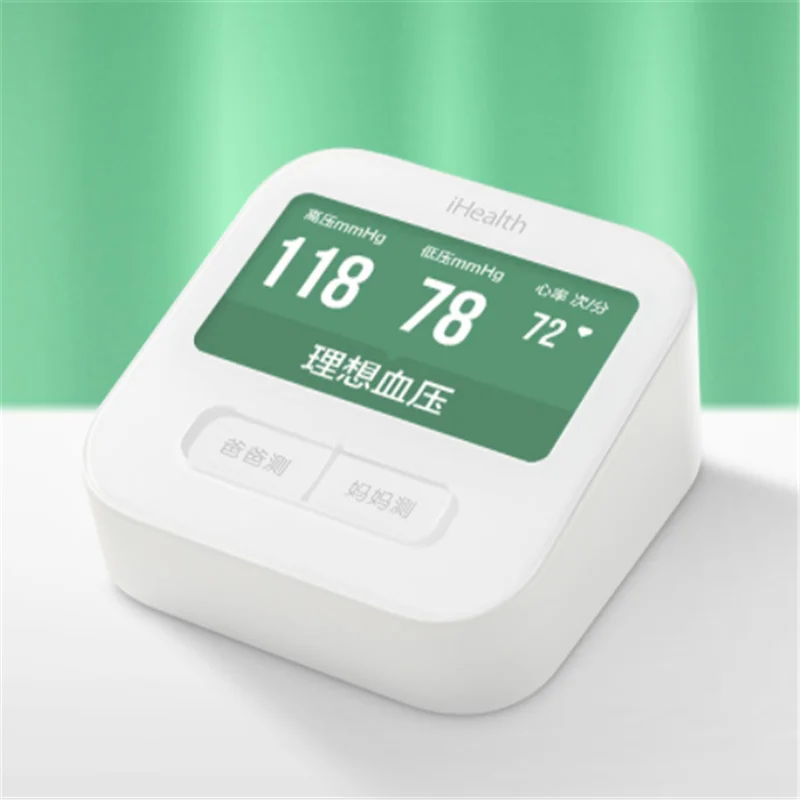 Xiaomi iHealth, умный монитор артериального давления, Wi-Fi, сфигмоманометр, 4,3 дюймовый экран, WeChat, Интерактивная Голосовая трансляция