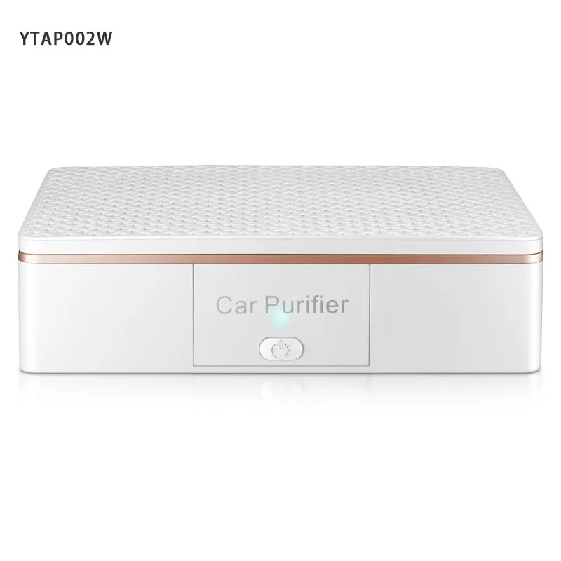Air Purifier Автомобильный воздухоочиститель автомобиля, работающий через USB автомобильный воздушный фильтр автомобильный освежитель воздуха PM2.5 фильтр чистый озоновый ионизатор формальдегид в роома офисный автомобиль - Цвет: Air Purifier