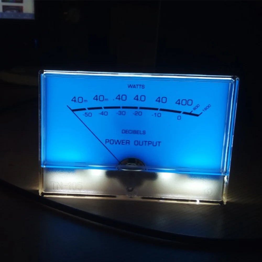 Peça de Placa de Driver Amplificador de Áudio Medidor de Energia Peças + 1 Medidor Mcintosh Lake Azul Clássico 2 db Mesa Plana Pré-palco vu - Image 4