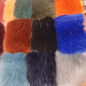 

Faux fur small fox fur ball fashion home textile toy shoes and hats wool fabric wholesale
