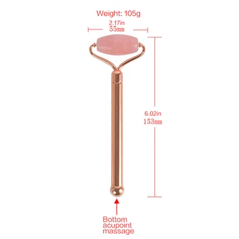 

Skin care tools Face Massage Natural jade Rose p-049-A