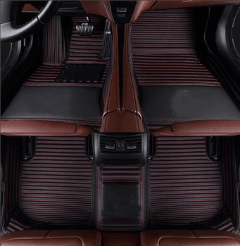 

Custom Thicken Floor Mats for Ford C-Max F150 Edge Explorer Fiesta Focus Fusion Mustang Taurus car floor mat