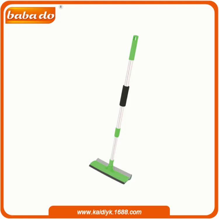 10 Inches Telescopic Aluminum Rod Glass Window Cleaner Double-Sided Multi-functional Cleaning Wiper Yiwu the Department Store Fo