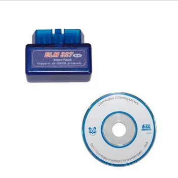 

Super Mini ELM327 V2.1 Interface Code Reader OBD2 Car Diagnostic Tool ELM 327 Scanner For All OBDII