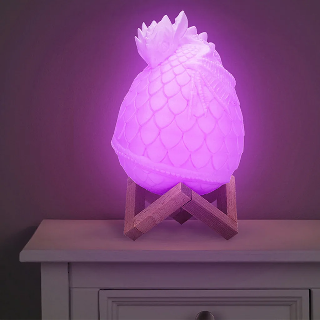 3D печать лампа в виде белки умный дом ночник Креативный дизайн подарок животное Ночной светильник декоративный Домашний Светильник светодиодный