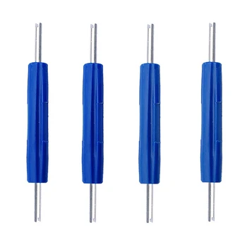 

Car Valve Core Dual-Use Wrench Valve Core Screwdriver Valve Remove Double-Headed Blue Valve Core Wrench