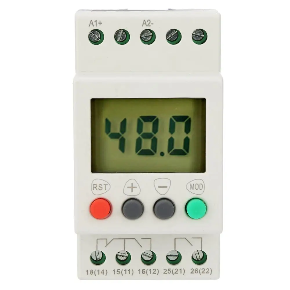 D12/AD48/AD220 50/60Hz SVR1000 однофазный реле защита от перепада напряжения регулируется под