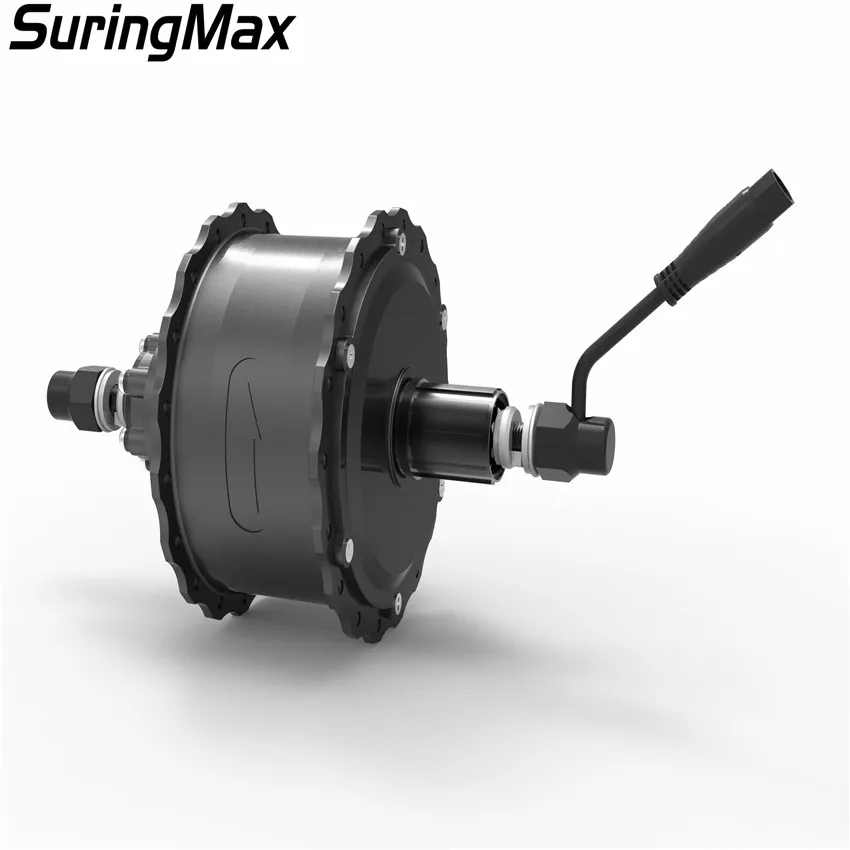 Hub Motor Electric Bicycle, Fat Tire, Beach Bike, Snow Tyre, Ebike Cassette Version, 190mm, 48V Gear, 750W