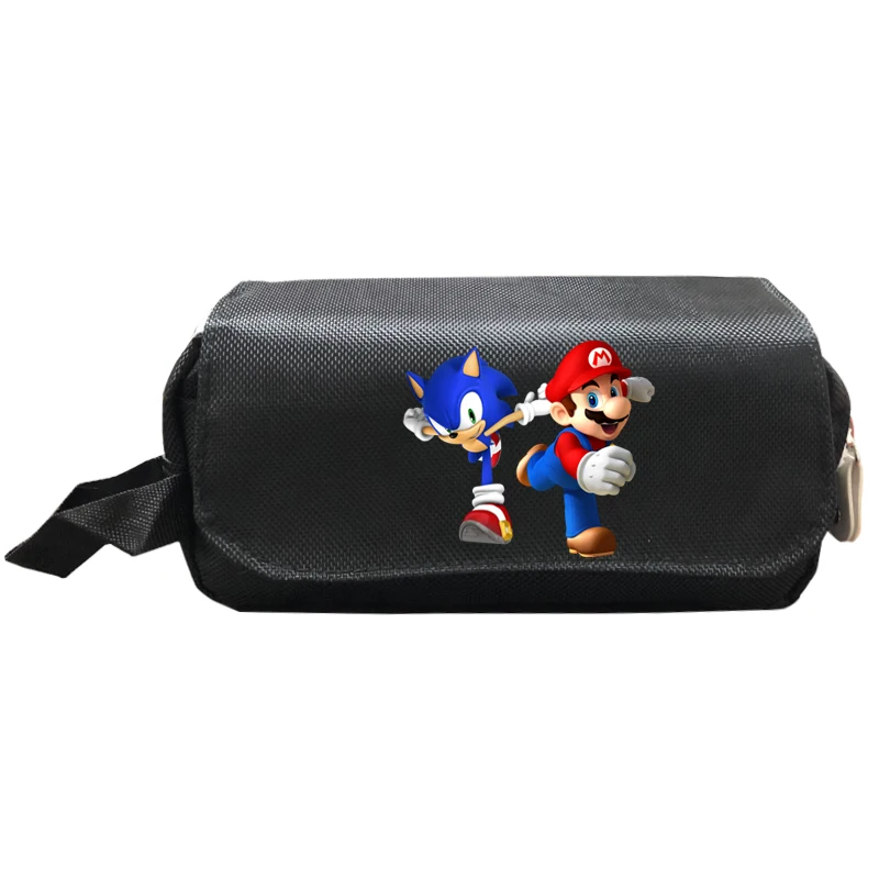 Trousse Марио пенал для карандашей Соник мальчик девочка мультфильм обратно в школу книжные мешки дети школьный пенал детская сумочка для девочек