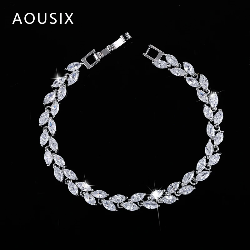 AOUSIX цирконами новые трендовые кубические циркония ювелирные изделия