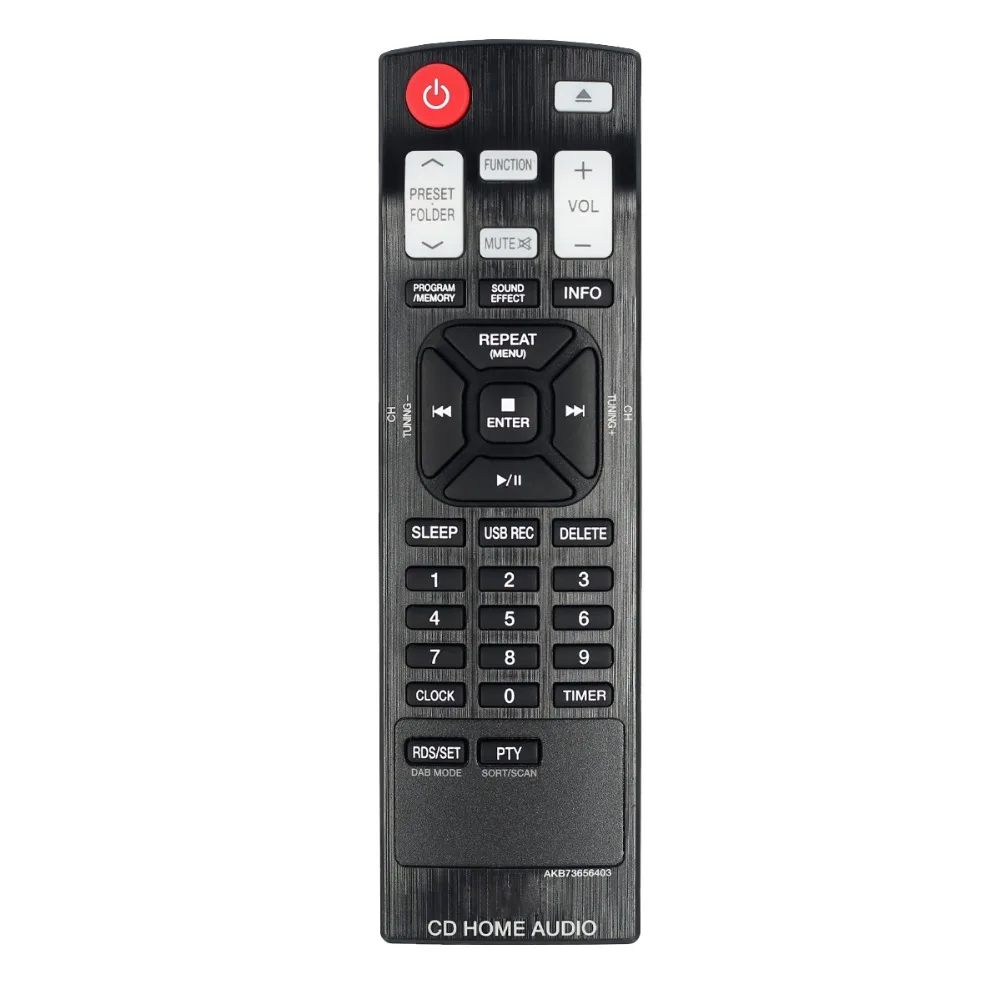 Пульт дистанционного управления для Lg AKB73656403 Dab мини-система Hi-Fi Cd домашнее