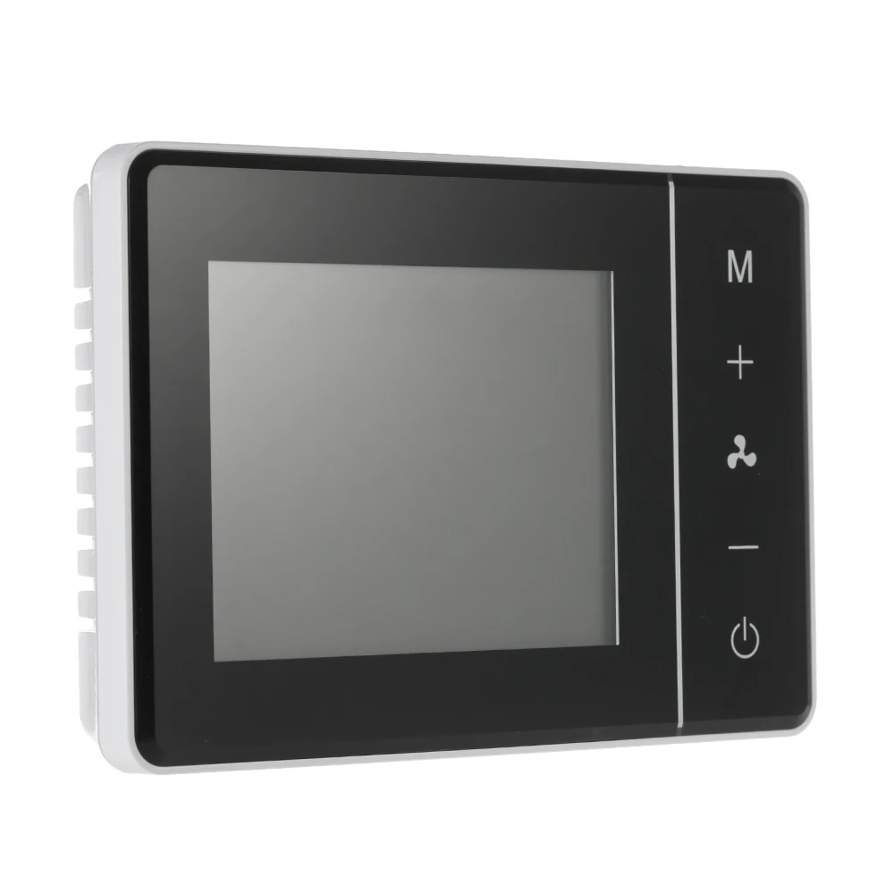 Air Conditioner 2-pipe 4-pipe Thermostat with LCD Display Touch Screen Programmable Room Temperature Controller 2 Color Optional
