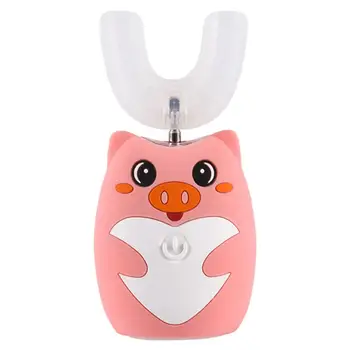 

Electric Toothbrush U-shaped Children Cartoon Rechargeable Automatic Tooth Brushing Student Tooth Cleaner