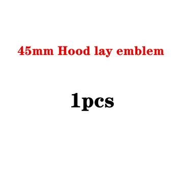

45mm Car Styling Modified Badg Round Middle Hood Lay Emblem Bonnet B Apple Tree Star Logo for Mercedes Benz AMG Lorinser Brabus